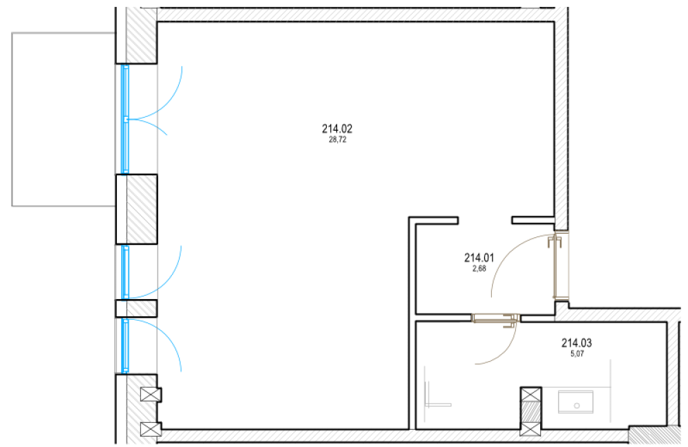 Pri Hrone - 214 - Pôdorys