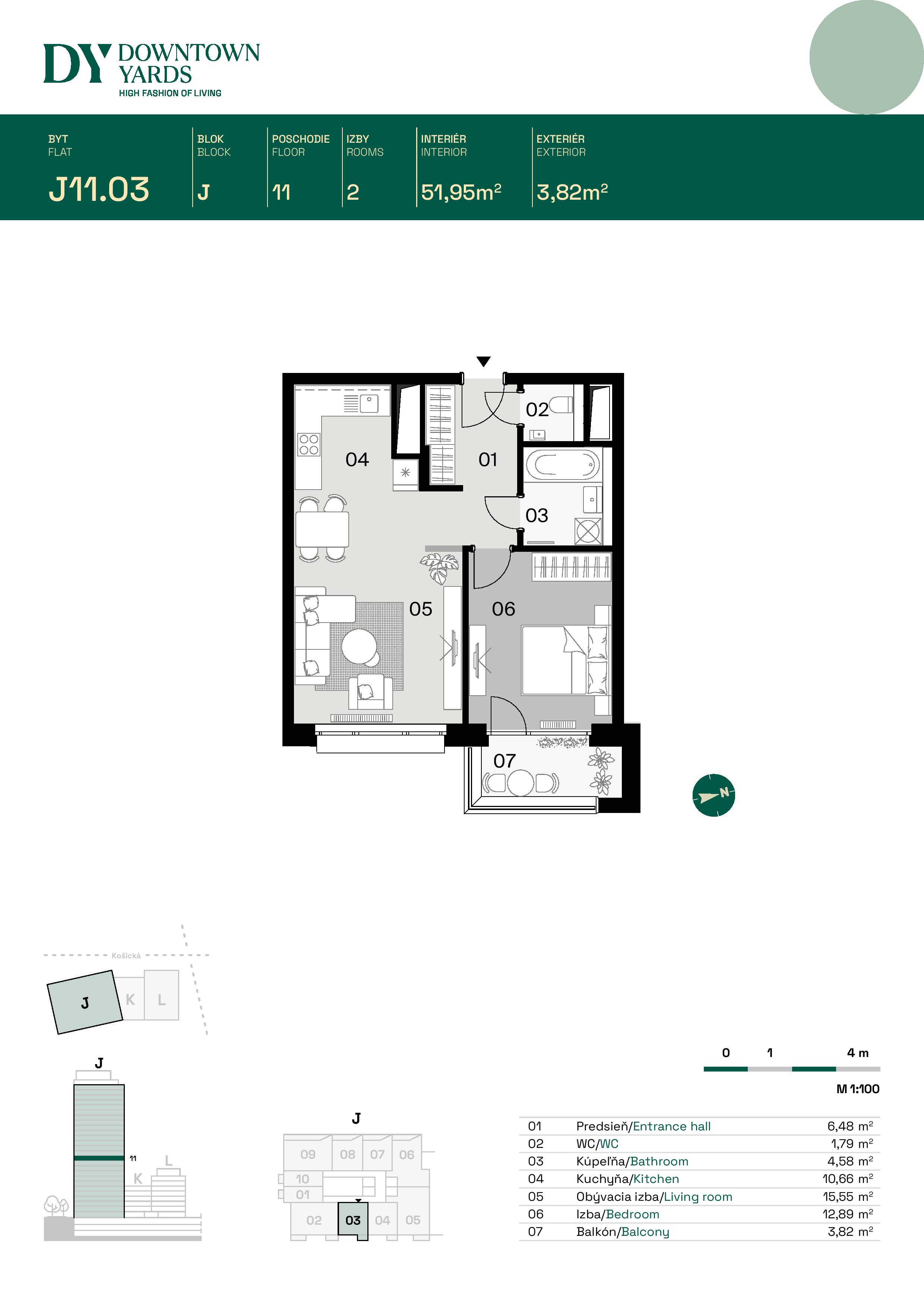 Downtown Yards - J11.03 - Pôdorys
