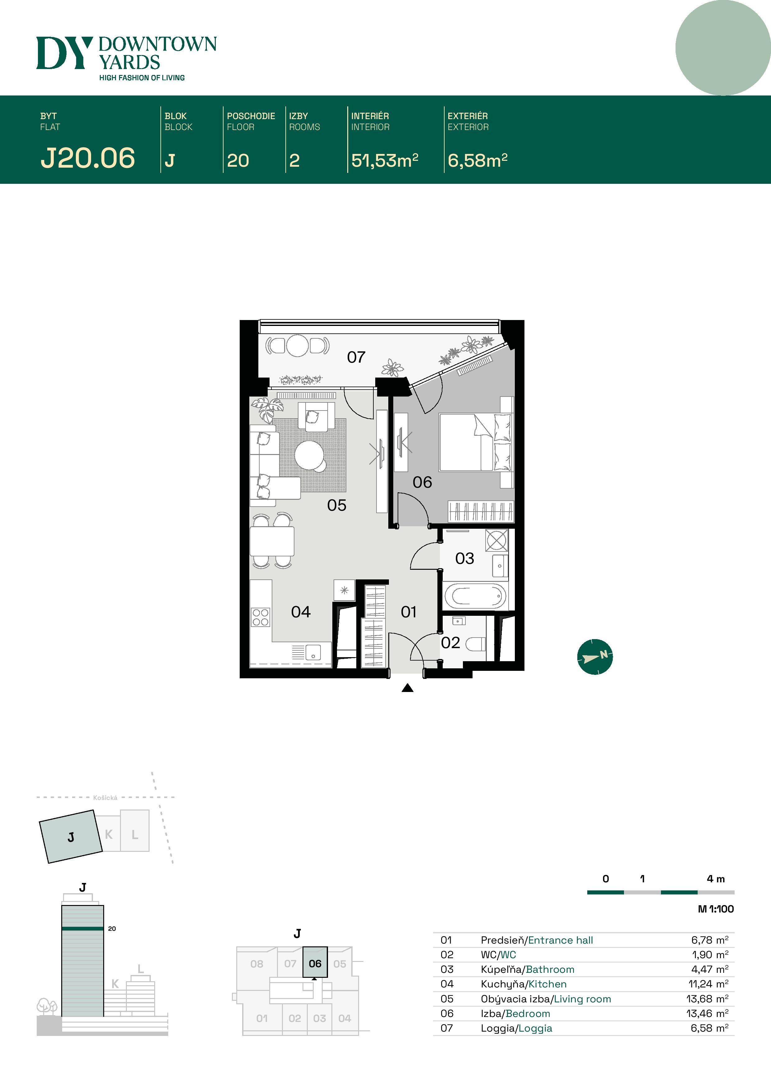Downtown Yards - J20.06 - Pôdorys