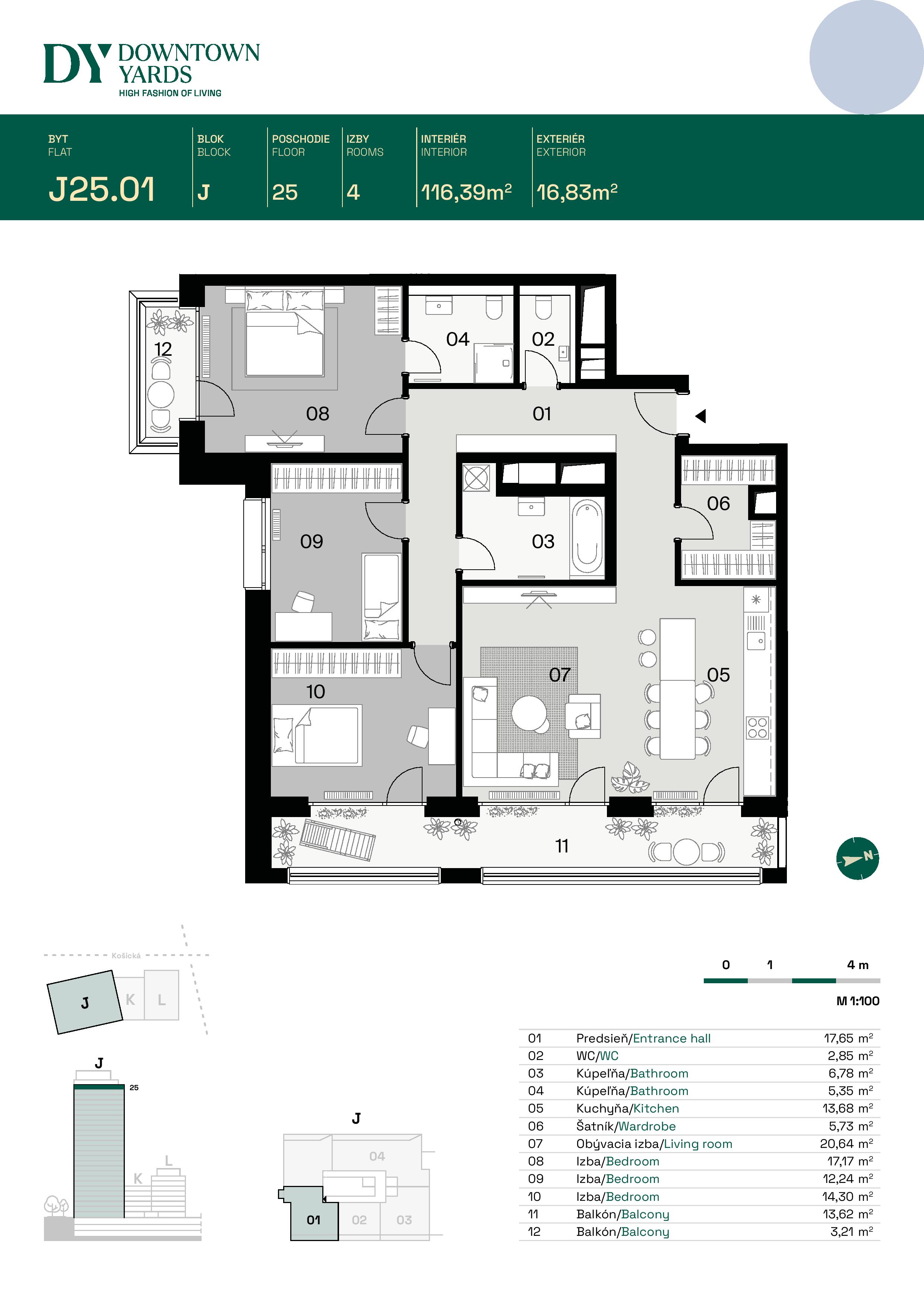 Downtown Yards - J25.01 - Pôdorys
