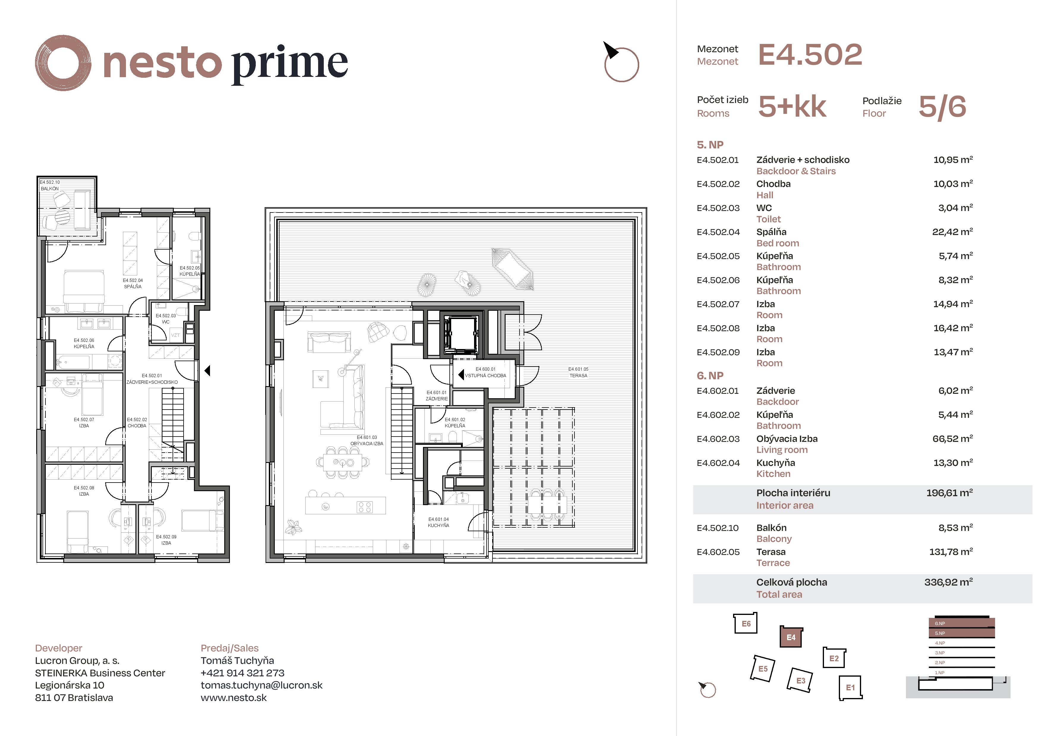 Nesto - E4.502 - Pôdorys