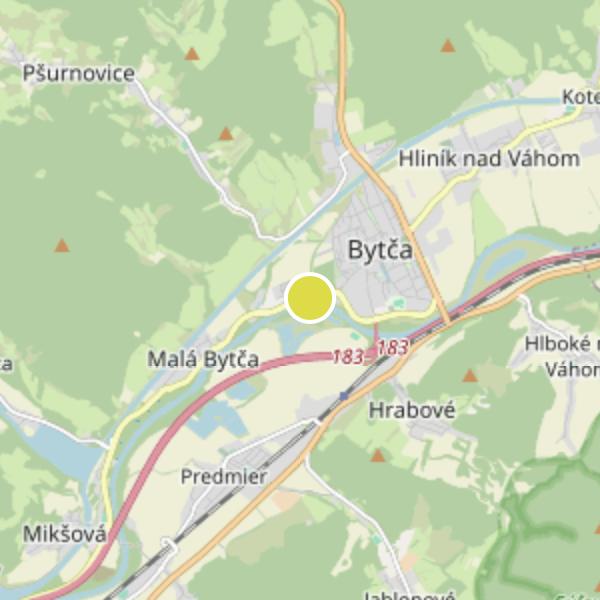 Jablone Thurzove sady - map