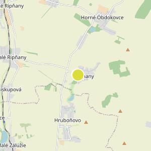Nové Čermany - map
