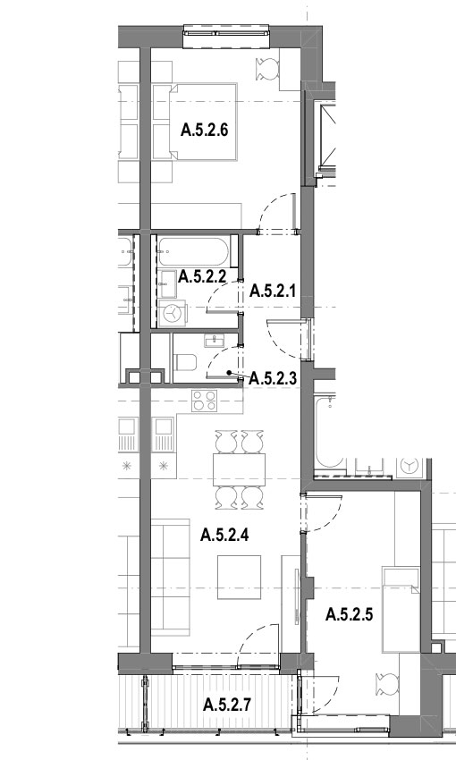 Galanta West - A.5.2 - Pôdorys
