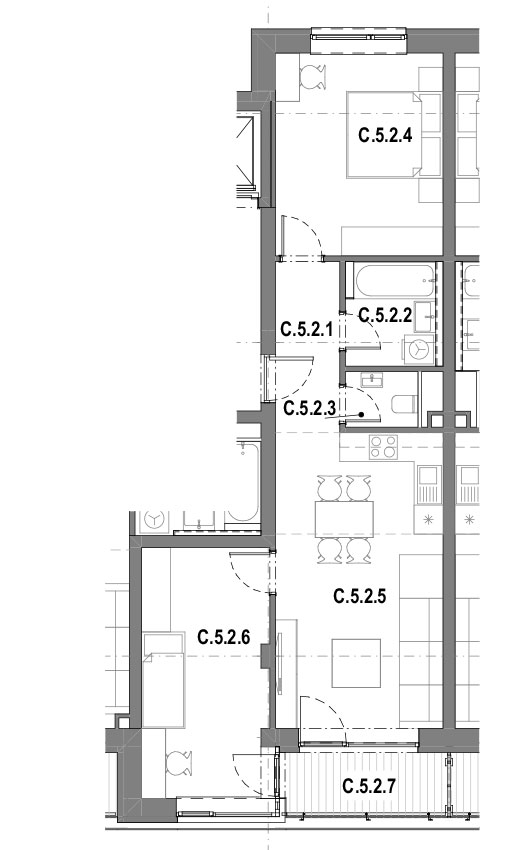 Galanta West - C.5.2 - Pôdorys