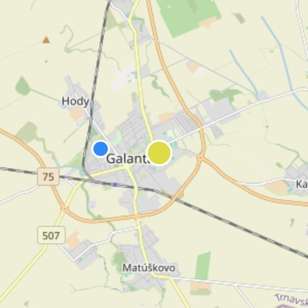 Parkhouse - map