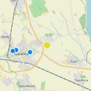 R Centrum - map