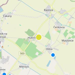 Rezidencia Hubický Park - map