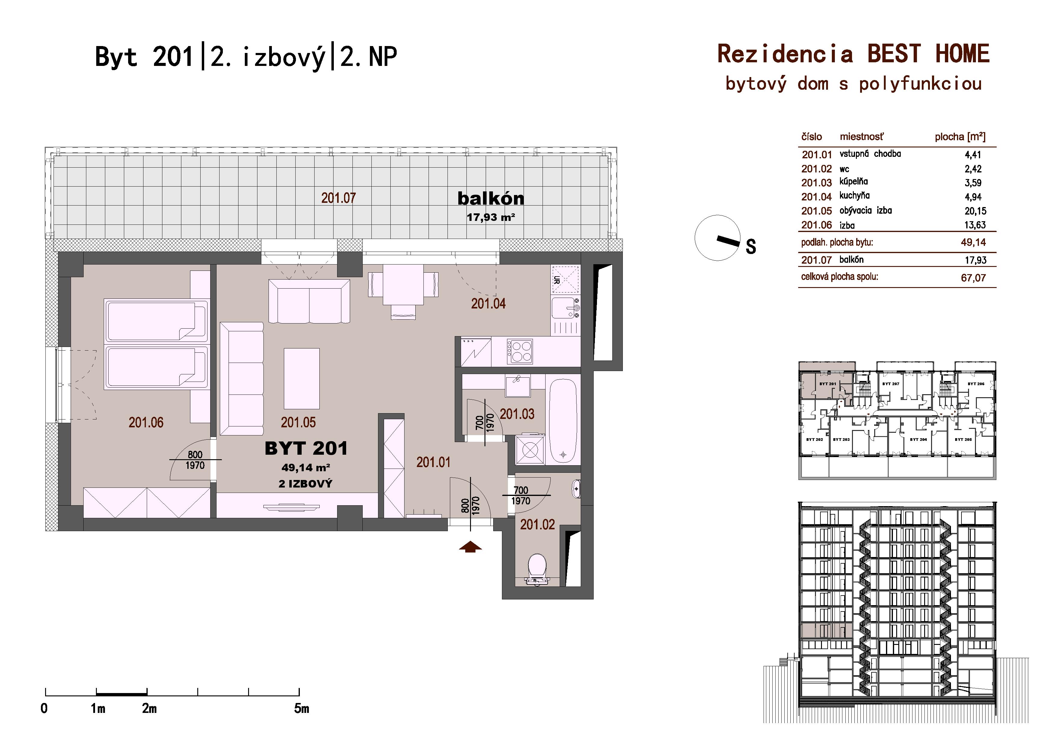 Best Home - 201 - Pôdorys