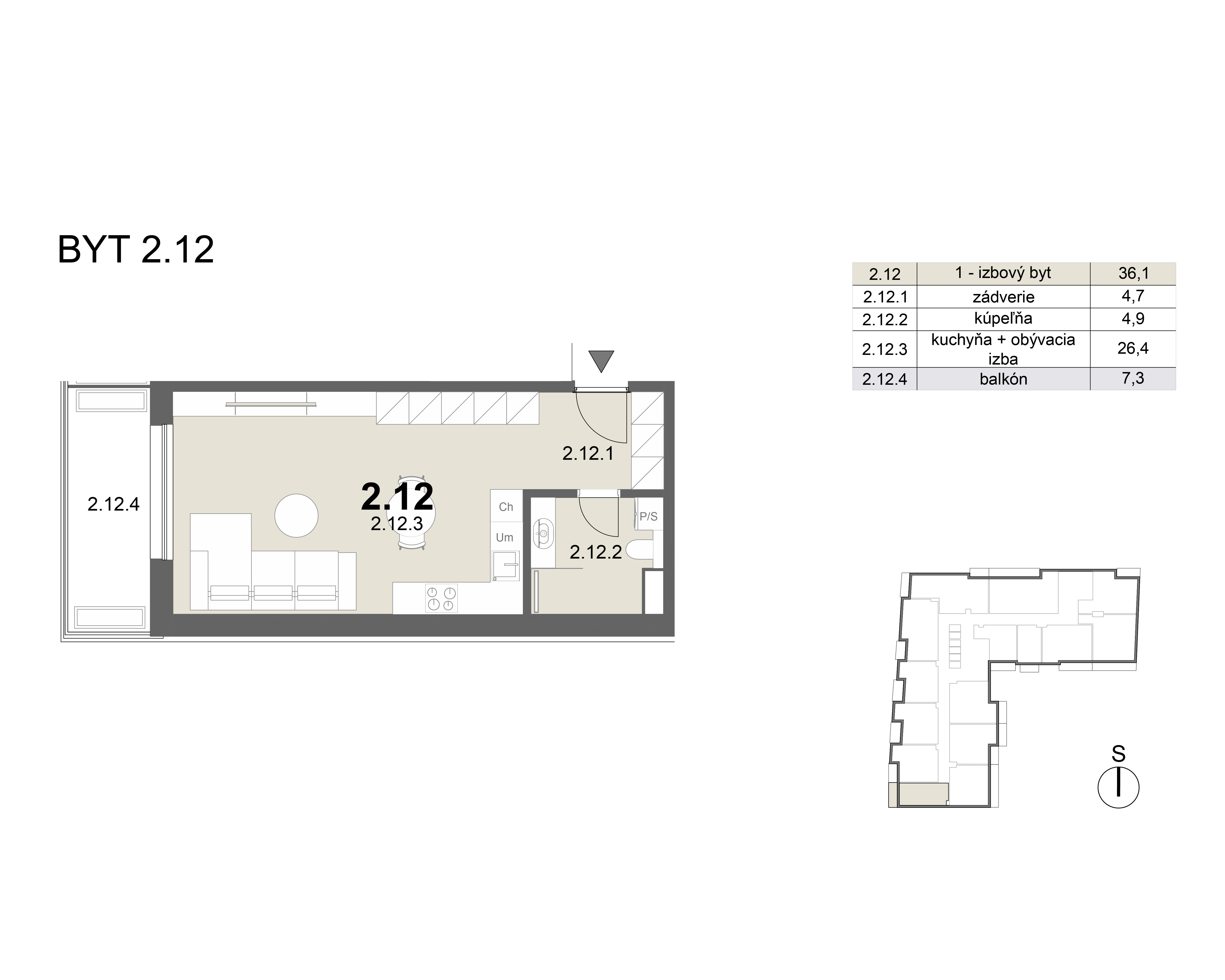 Zion residence - 2.12 - Pôdorys