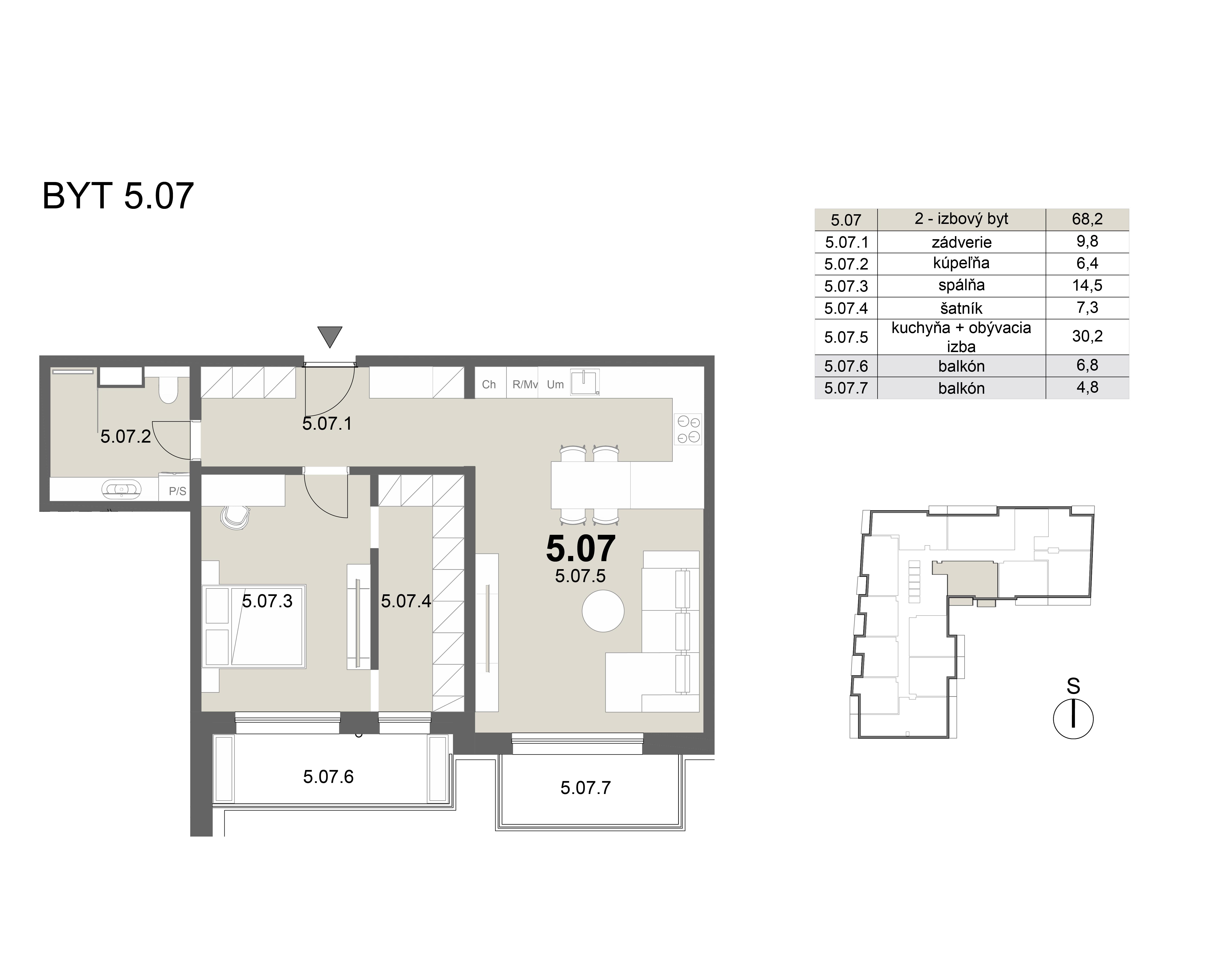 Zion residence - 5.07 - Pôdorys