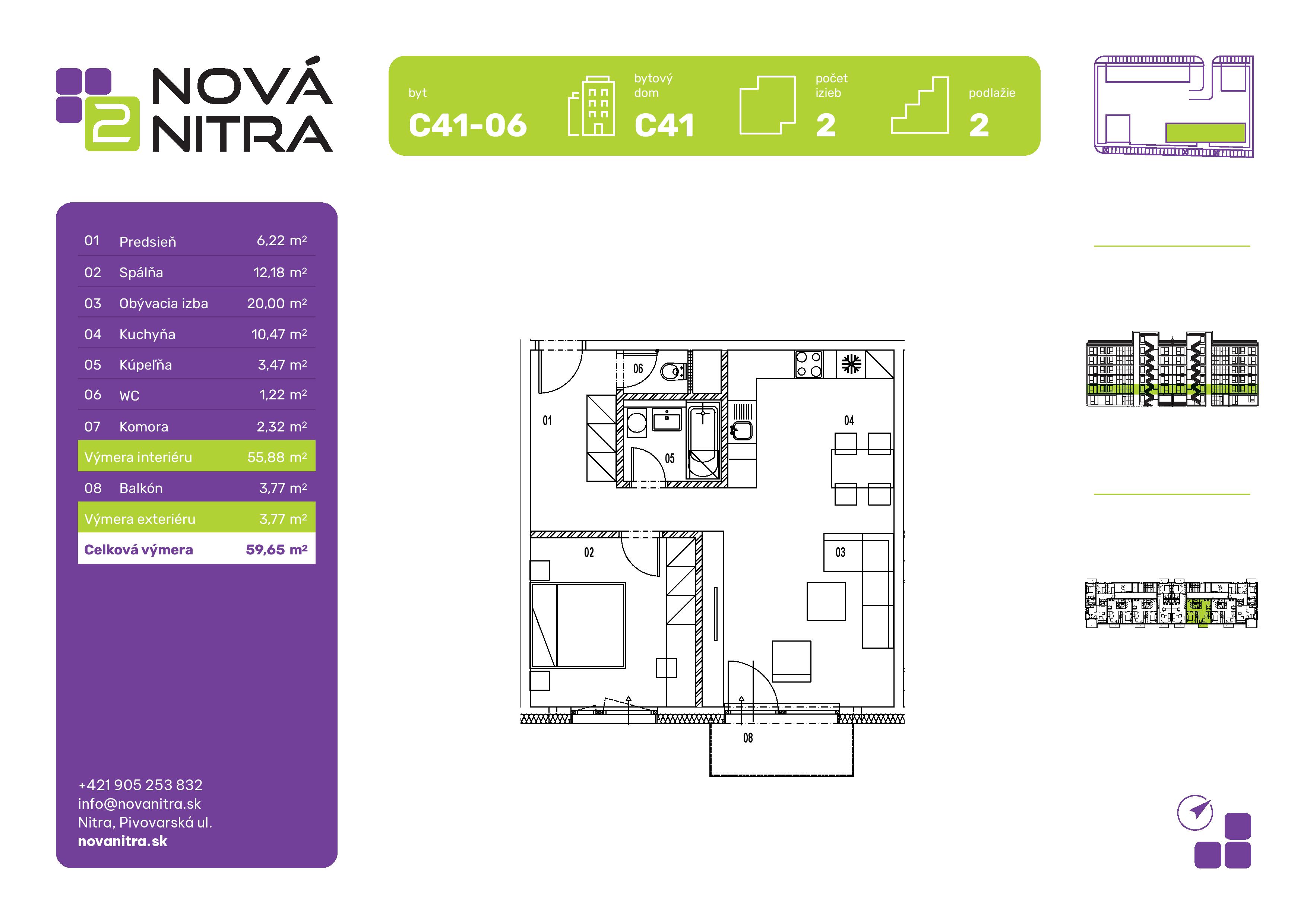 Nová Nitra - C41-06 - Pôdorys