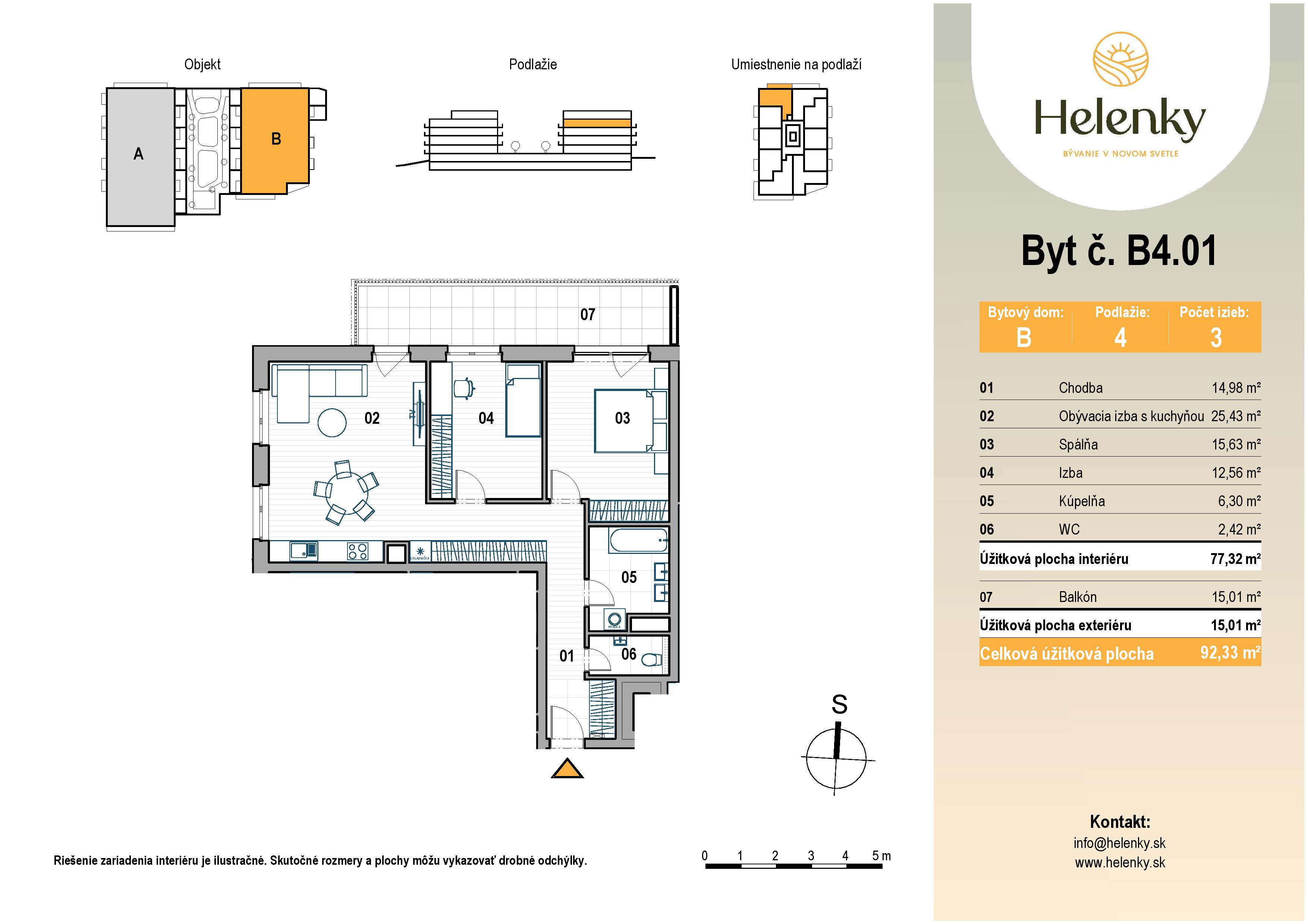 Helenky - B4.01 - Pôdorys