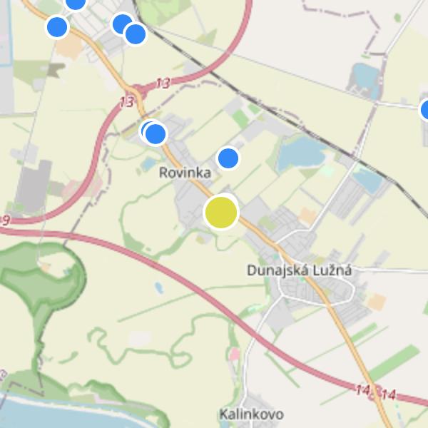 Relax Rovinka - map