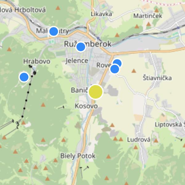 Pod Skalami - map