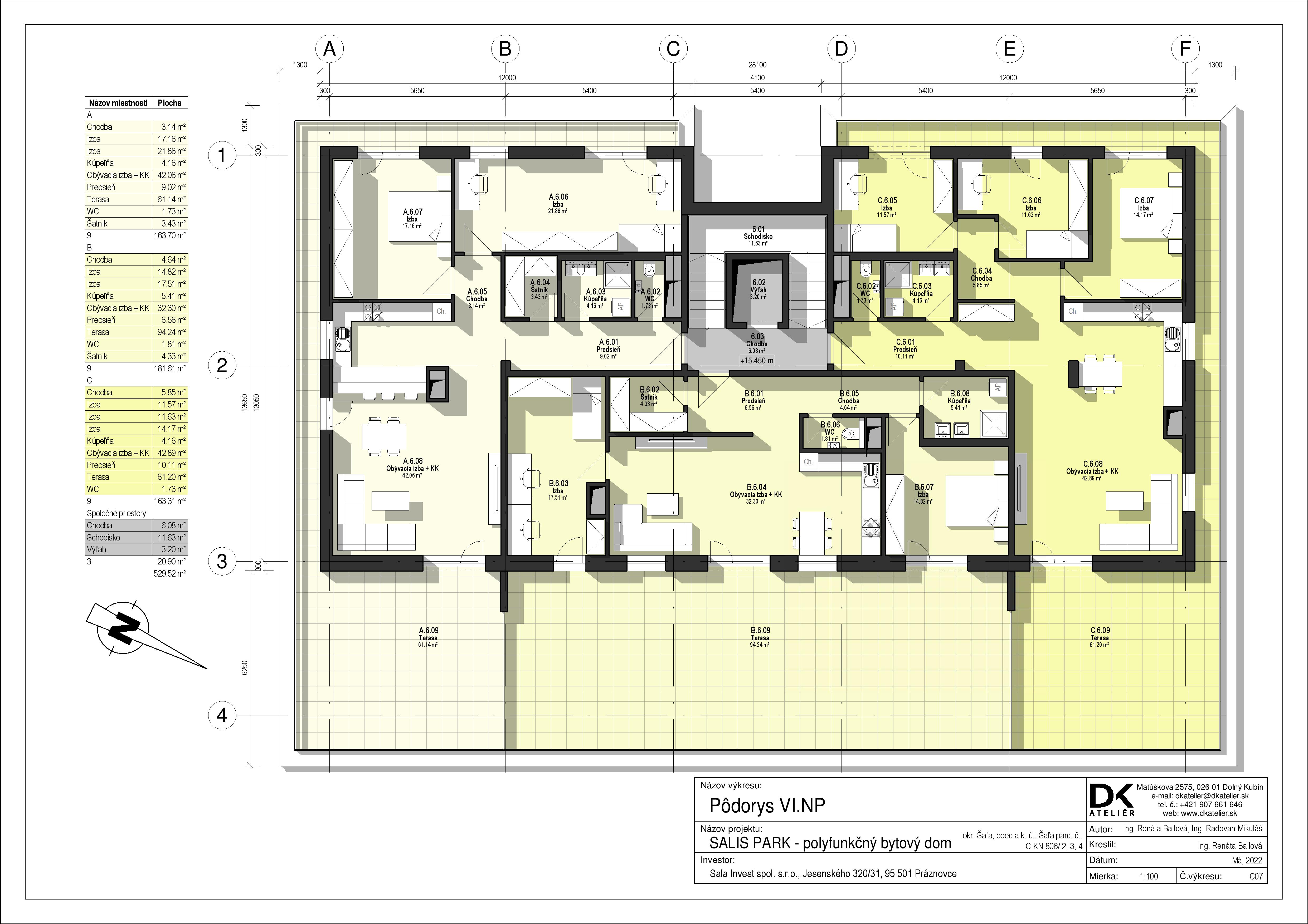 Salis Park - H.6 - Pôdorys