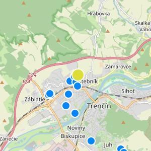 Hrdličky - map