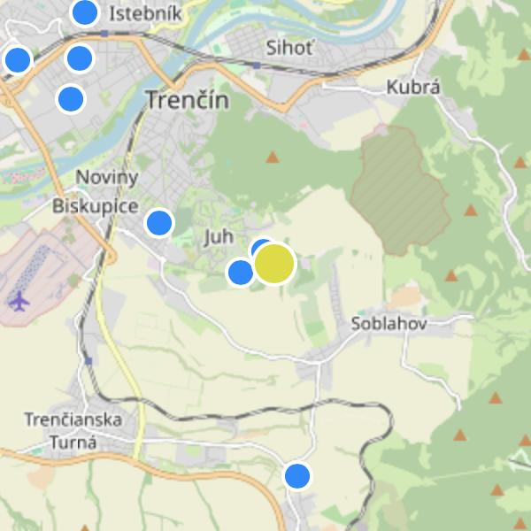 OS Halalovka - map