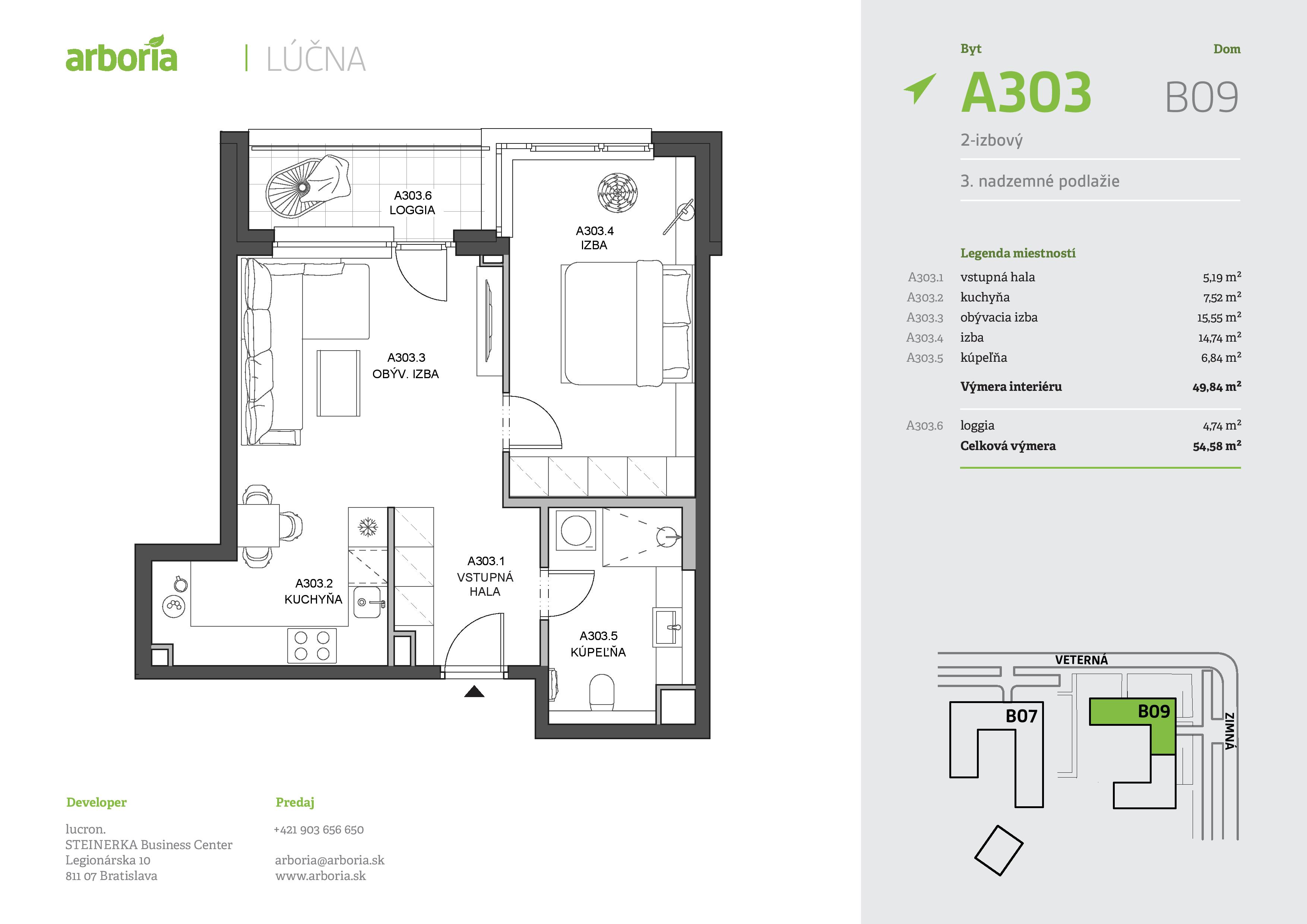 Arboria - A303 - Pôdorys