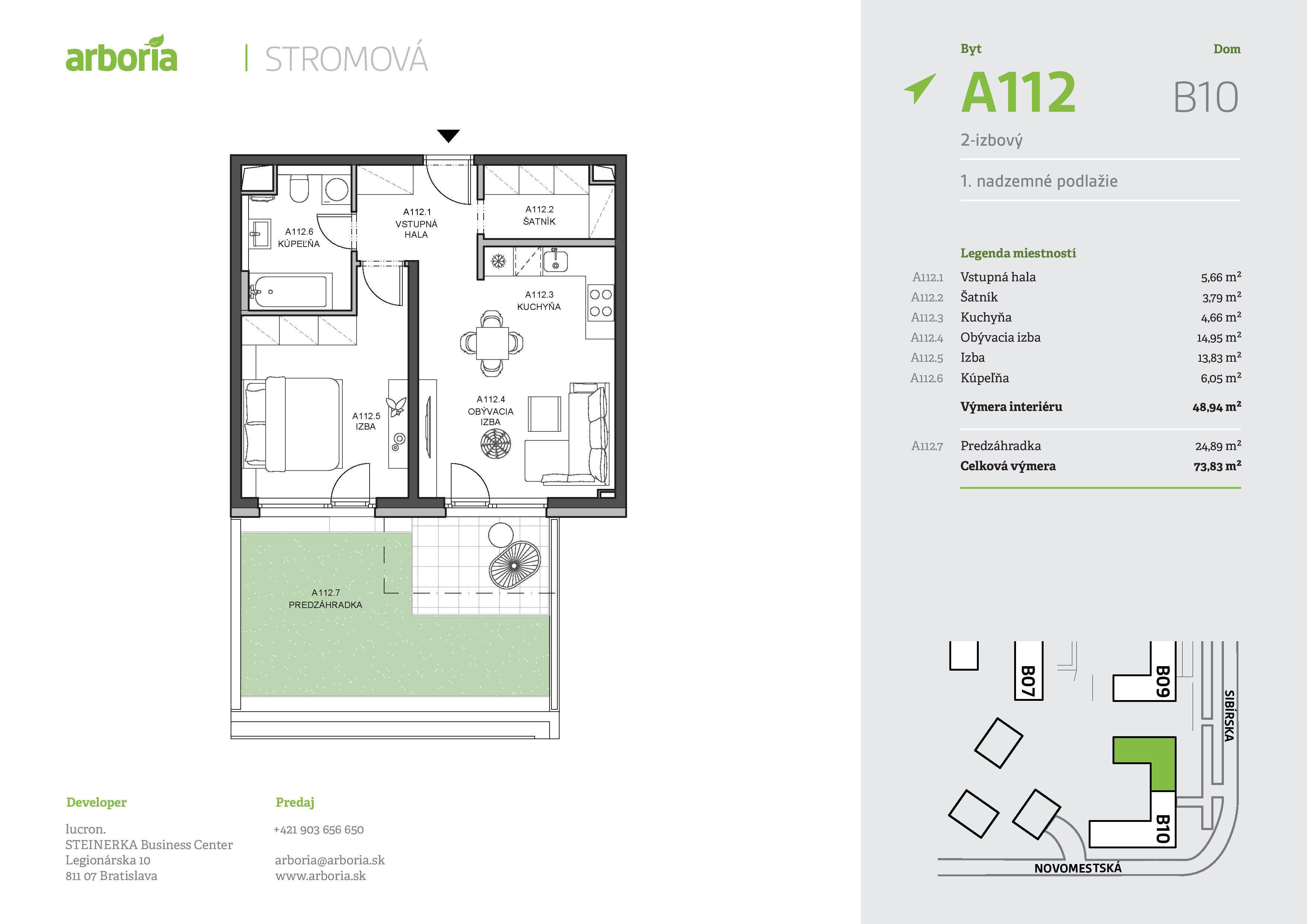 Arboria - A112 - Pôdorys