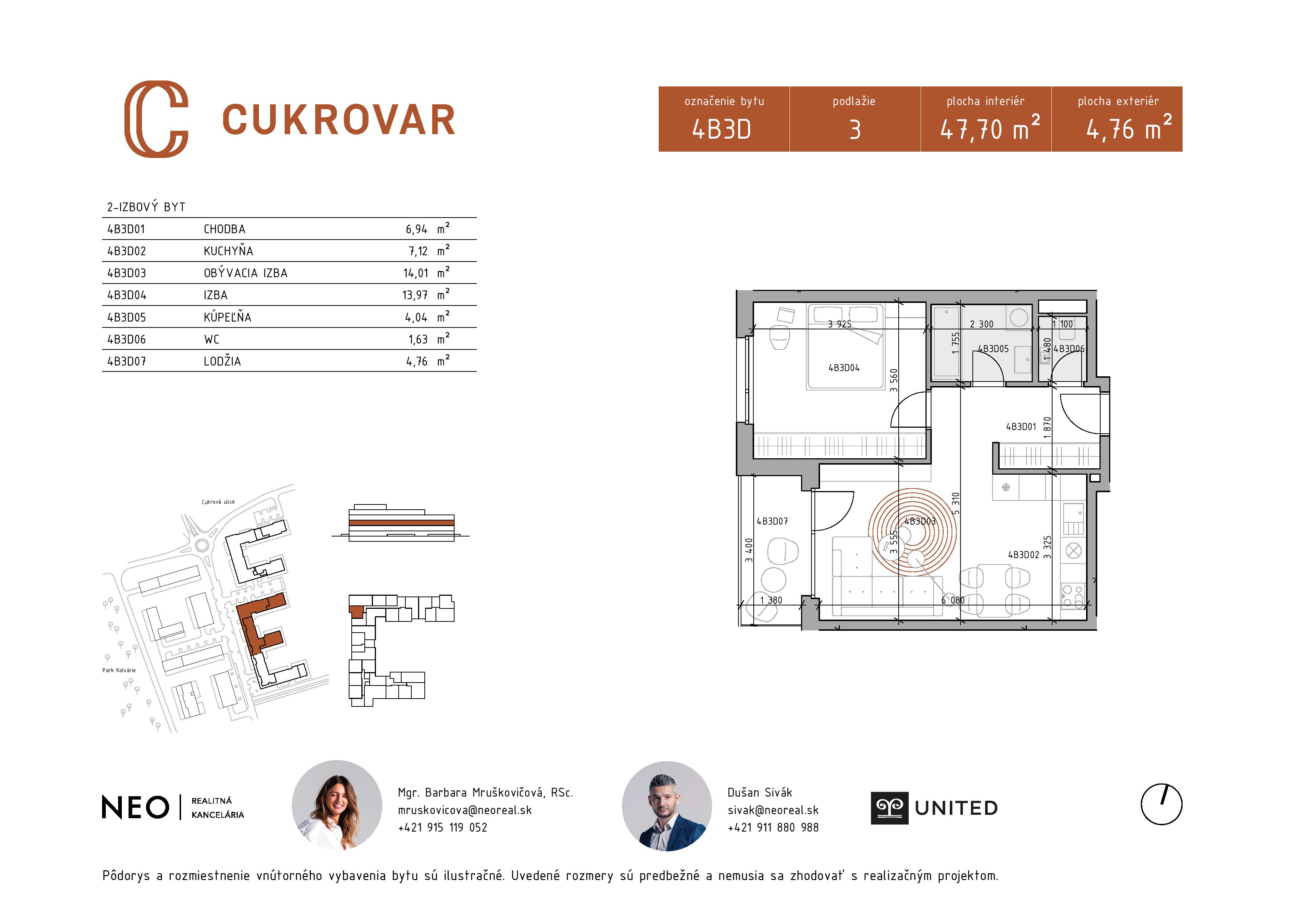 Cukrovar - 4B3D - Pôdorys