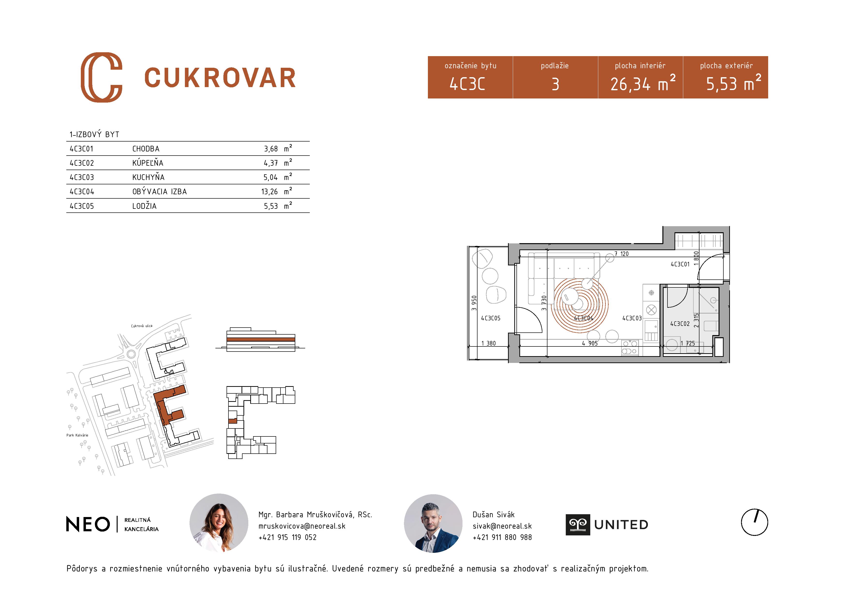 Cukrovar - 4C3C - Pôdorys