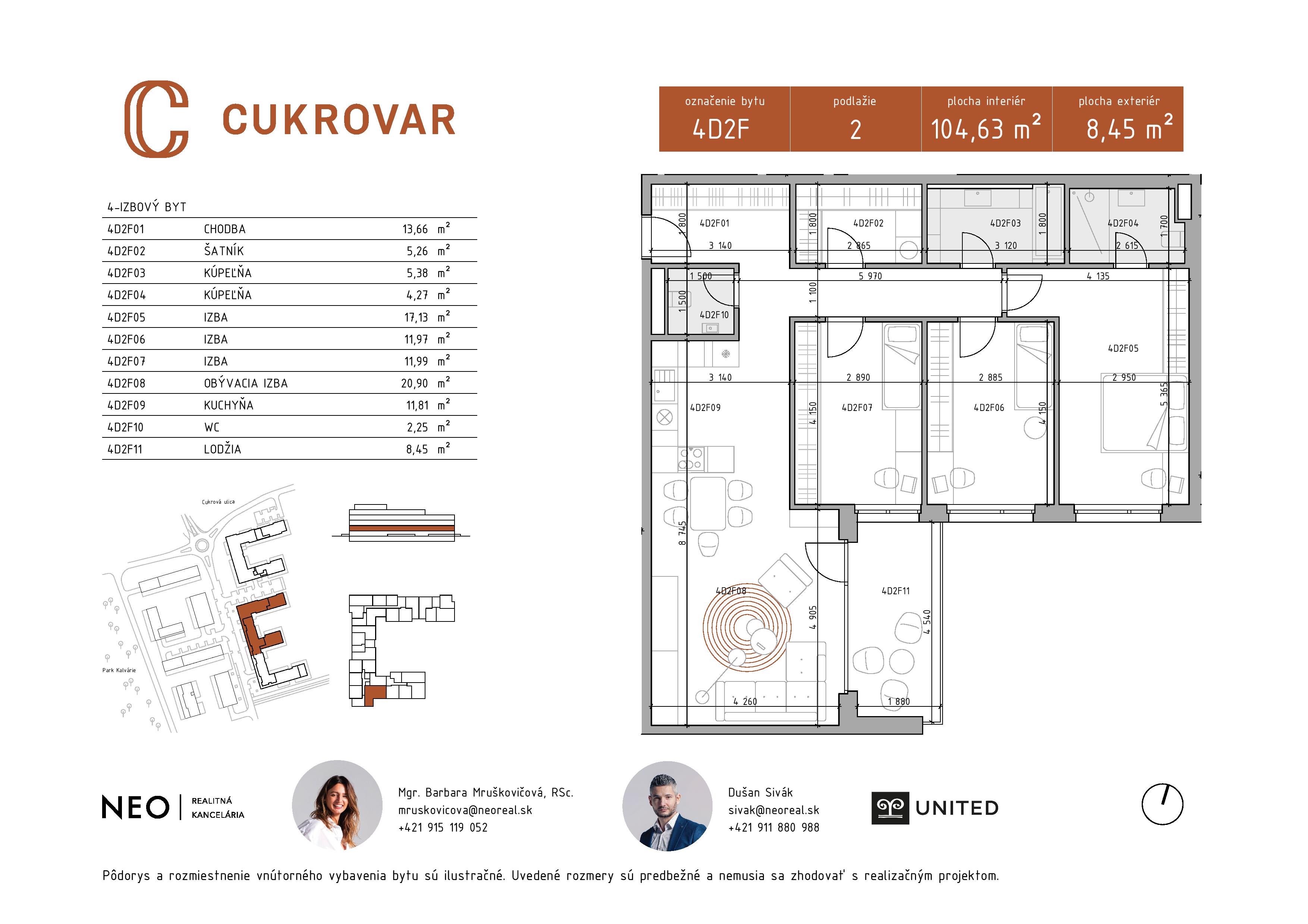 Cukrovar - 4D2F - Pôdorys