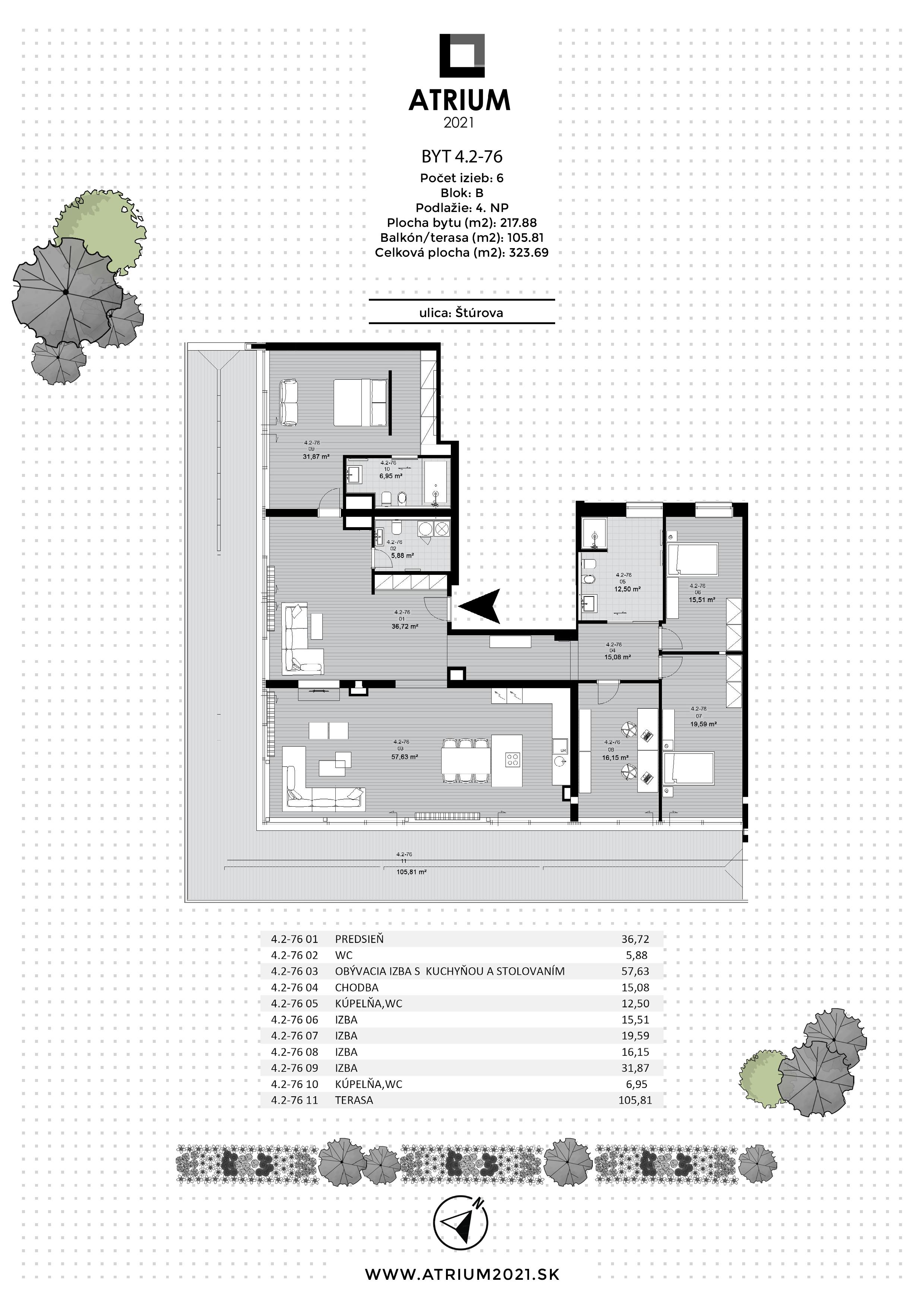 Atrium 2021 - 4.2-76 - Pôdorys