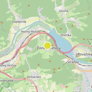 6 domov v Žiline - map
