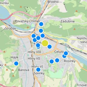 Rezidencia Kvetiareň - map